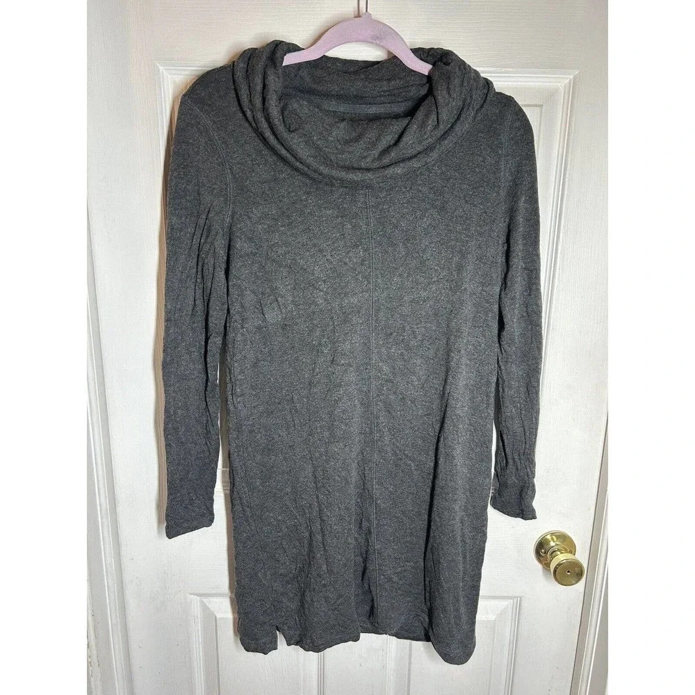 Lou & Grey Signature Long Sleeve Cowl Neck Dress Women’s Size S